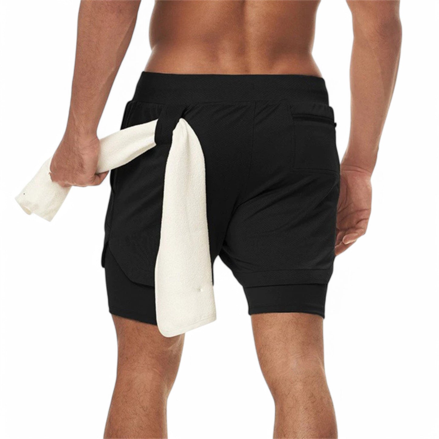 Bermudas Dry Fit 2 em 1