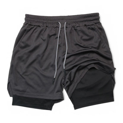 Bermudas Dry Fit 2 em 1