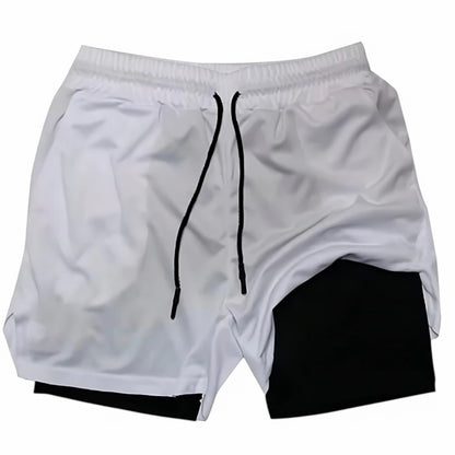 Bermudas Dry Fit 2 em 1